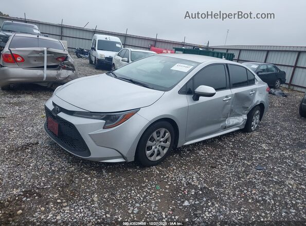 JTDEPMAE9MJ177018 2021 TOYOTA LL Silver Առջևի ձախ երեք քառորդ տեսարան
