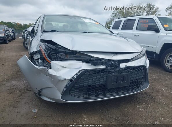 JTDEPRAE0LJ000577 2020 TOYOTA LL Silver Widok z przodu