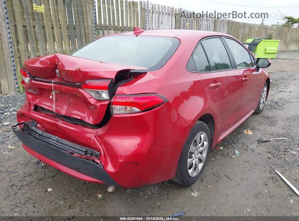 JTDEPRAE1LJ040960 2020 TOYOTA LL Red Հետևի աջ