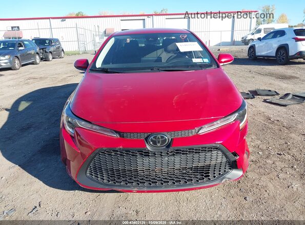 JTDEPRAE2LJ017042 2020 TOYOTA LL Red Widok zestawu wskaźników