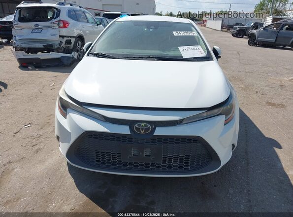JTDEPRAE2LJ026811 2020 TOYOTA LL White Вид щитка приладів