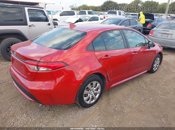 JTDEPRAE5LJ046387 2020 TOYOTA LL Красный Задняя правая четверть