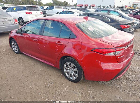 JTDEPRAE5LJ046387 2020 TOYOTA LL Красный Задняя левая четверть