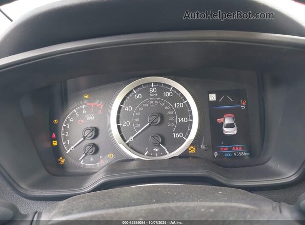 JTDEPRAE5LJ046387 2020 TOYOTA LL Красный Вид задних сидений
