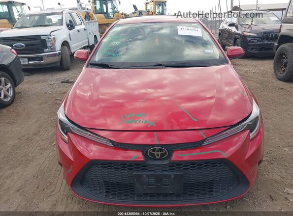JTDEPRAE5LJ046387 2020 TOYOTA LL Красный Вид задней части салона