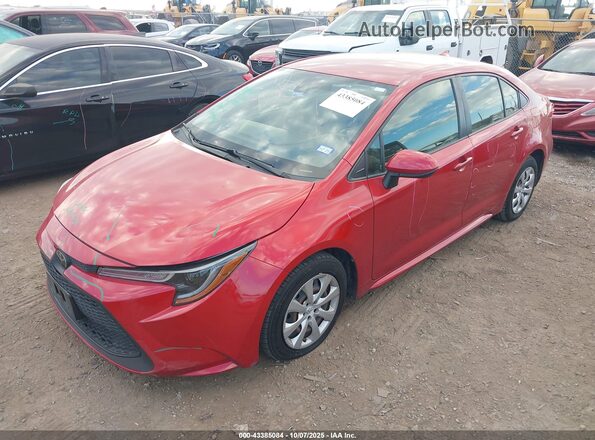 JTDEPRAE5LJ046387 2020 TOYOTA LL Красный Передняя левая четверть