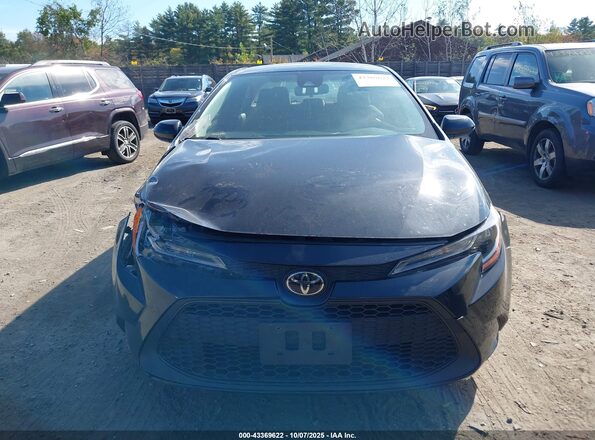 JTDEPRAE6LJ104975 2020 TOYOTA LL Black Widok zestawu wskaźników