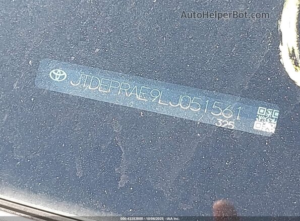 JTDEPRAE9LJ051561 2020 TOYOTA LL Красный 