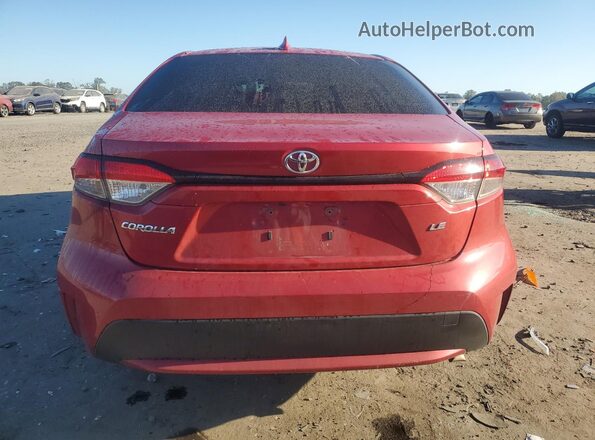 JTDEPRAE9LJ100029 2020 TOYOTA LL Red Widok z tyłu