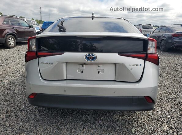 JTDKAMFU0M3141002 2021 TOYOTA PRIUS Silver 