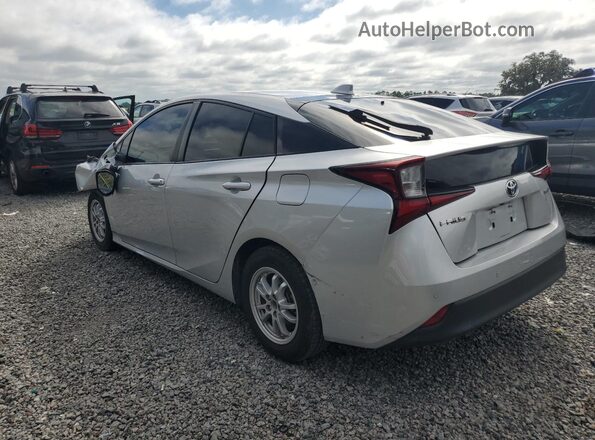 JTDKAMFU0M3141002 2021 TOYOTA PRIUS Silver 