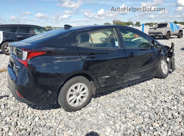 JTDKAMFU1M3131529 2021 TOYOTA PRIUS Black Tył prawy