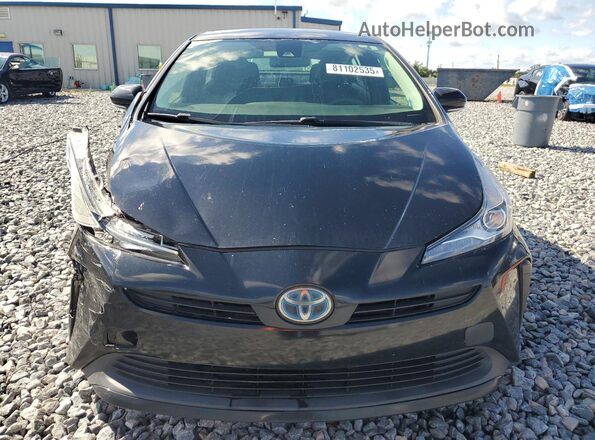 JTDKAMFU1M3131529 2021 TOYOTA PRIUS Black Widok z przodu