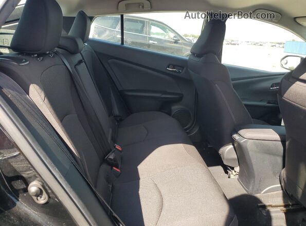 JTDKAMFU1M3131529 2021 TOYOTA PRIUS Black Widok tylnych siedzeń