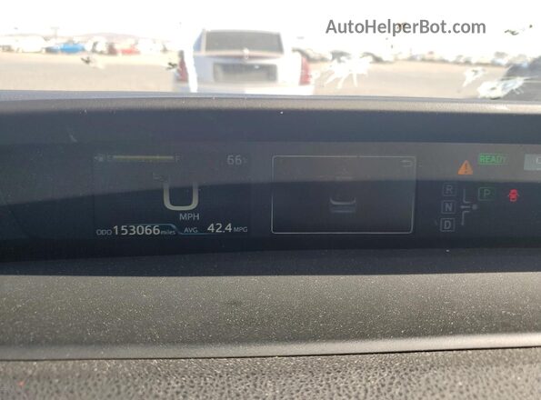 JTDKAMFU2N3157199 2022 TOYOTA PRIUS White Սարքավորումների վահանակի տեսք