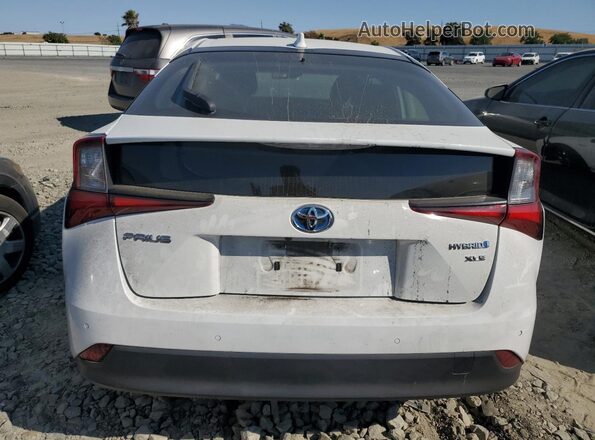 JTDKAMFU2N3157199 2022 TOYOTA PRIUS White Հետևի տեսք