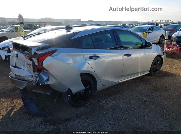JTDKAMFU2N3168994 2022 TOYOTA PRIUS Серебряный Задняя правая четверть