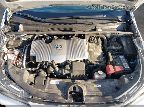 JTDKAMFU2N3168994 2022 TOYOTA PRIUS Серебряный Вид сзади