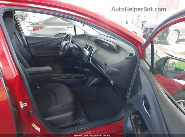 JTDKAMFU3N3157759 2022 TOYOTA LE Red 