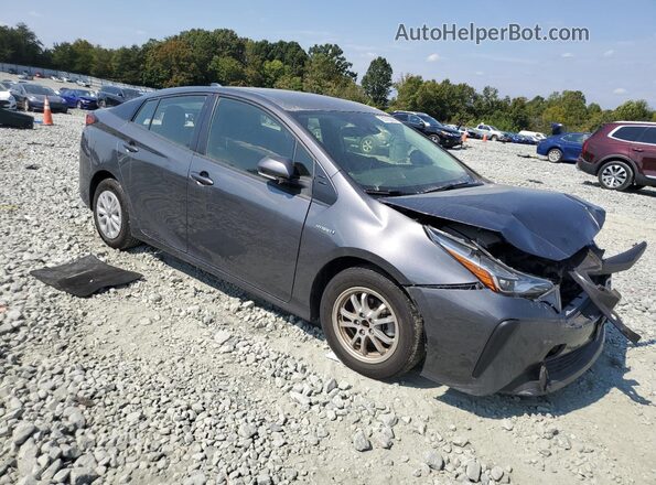JTDKAMFU3N3169572 2022 TOYOTA PRIUS Gray Przód prawy