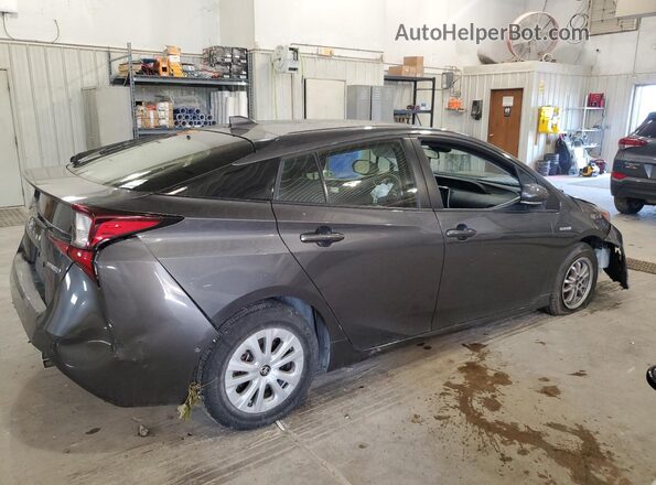 JTDKAMFU5M3143781 2021 TOYOTA PRIUS Gray Tył prawy