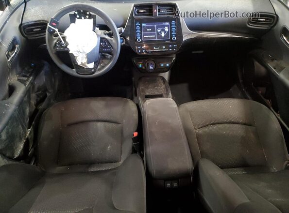 JTDKAMFU5M3143781 2021 TOYOTA PRIUS Gray Widok deski rozdzielczej