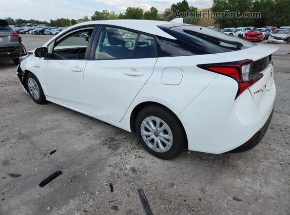 JTDKAMFU7M3148495 2021 TOYOTA PRIUS White უკანა მარცხენა