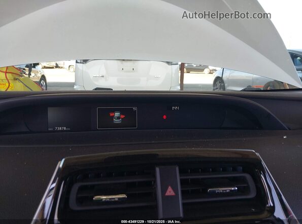 JTDKAMFUXN3178835 2022 TOYOTA PRIUS Silver Rear seats view