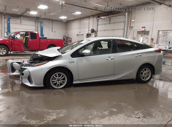JTDKARFP2K3109754 2019 TOYOTA PRIUS PRIME Silver სალონის 360-გრადუსიანი ხედი
