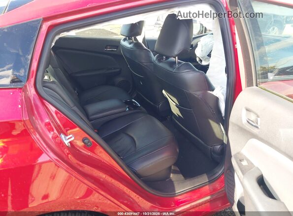 JTDKARFP7J3098720 2018 TOYOTA PRIUS PRIME Burgundy VIN sticker view