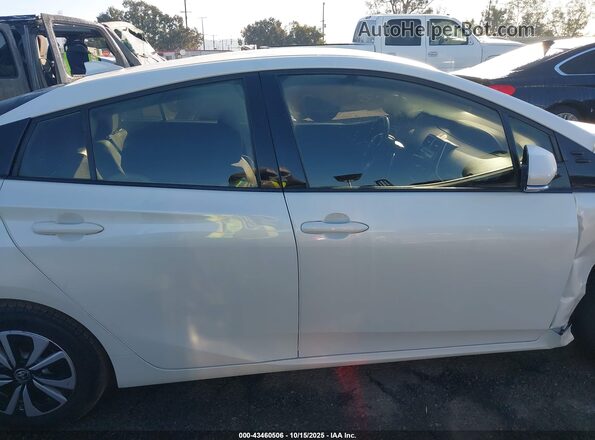 JTDKARFPXJ3099280 2018 TOYOTA PRIUS PRIME White Widok wnętrza z tyłu