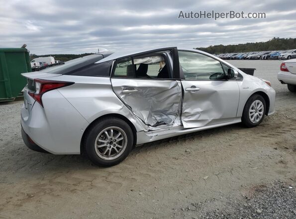 JTDKARFU2L3124830 2020 TOYOTA PRIUS Серебряный Задняя правая четверть