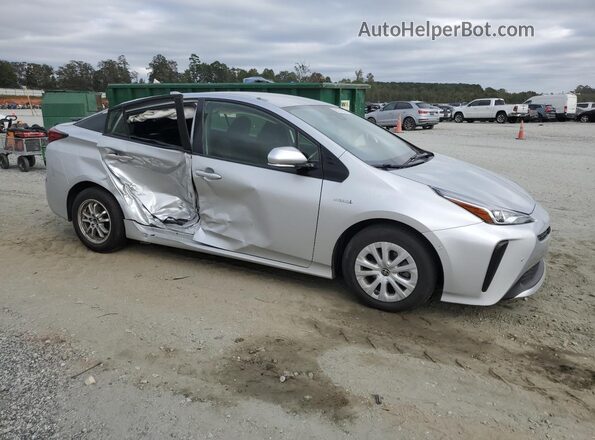 JTDKARFU2L3124830 2020 TOYOTA PRIUS Серебряный Передняя правая четверть