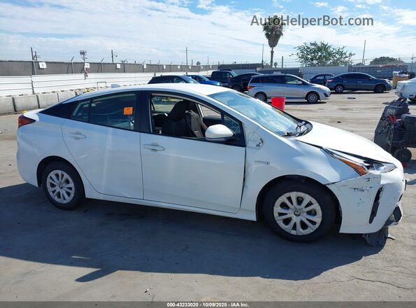 JTDKARFU4L3124540 2020 TOYOTA LE White Vista interior trasera