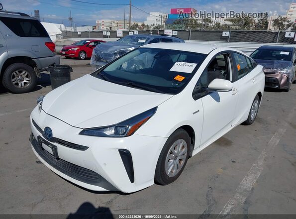 JTDKARFU4L3124540 2020 TOYOTA LE White Vista tres cuartos delantera izquierda