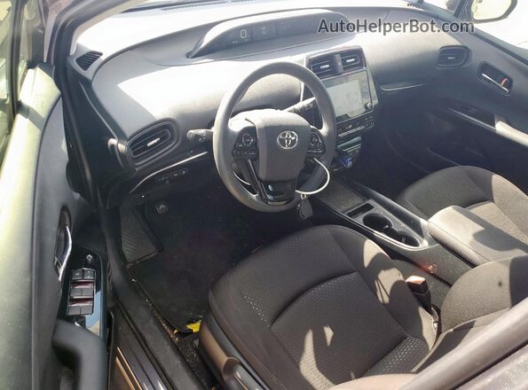 JTDKARFU5L3116303 2020 TOYOTA PRIUS Gray წინა პანელის ხედი