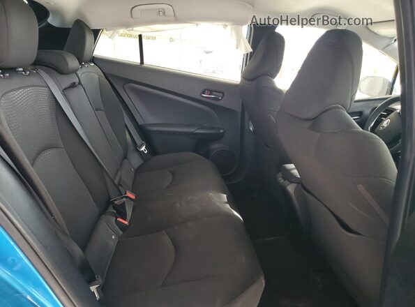 JTDKARFU9L3107135 2020 TOYOTA PRIUS Blue 