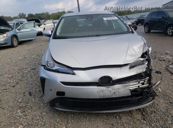JTDKARFUXL3124591 2020 TOYOTA PRIUS Silver Widok z przodu