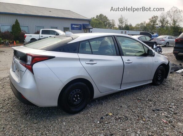 JTDKARFUXL3124591 2020 TOYOTA PRIUS Silver Tył prawy