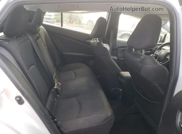 JTDKARFUXL3124591 2020 TOYOTA PRIUS Silver Widok tylnych siedzeń