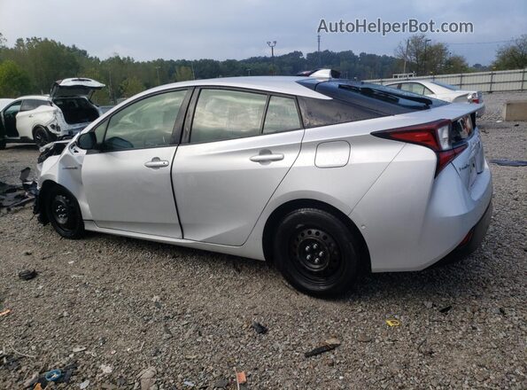 JTDKARFUXL3124591 2020 TOYOTA PRIUS Silver Tył lewy