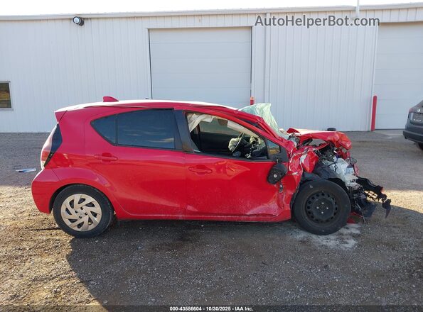 JTDKDTB37G1136880 2016 TOYOTA PRIUS C Red Панорамний вид салону 360°