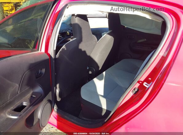 JTDKDTB37G1136880 2016 TOYOTA PRIUS C Red Вид наклейки з VIN-кодом