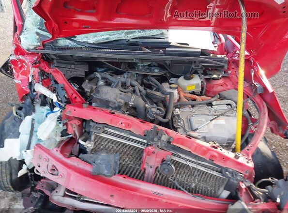 JTDKDTB37G1136880 2016 TOYOTA PRIUS C Red Вид ззаду