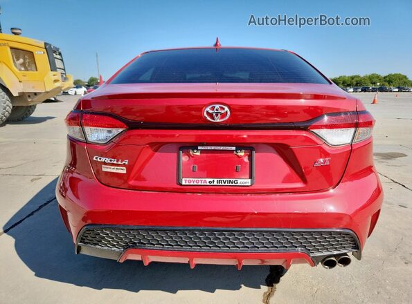 JTDP4RCEXLJ020785 2020 TOYOTA LL Red Widok z tyłu