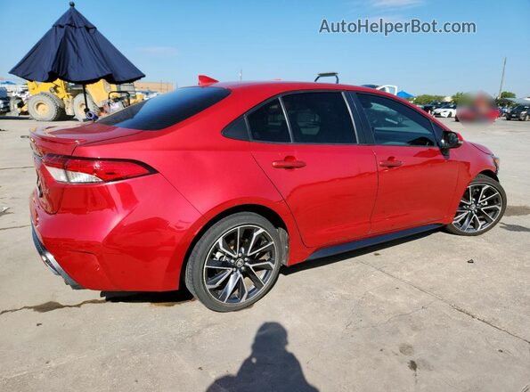 JTDP4RCEXLJ020785 2020 TOYOTA LL Red Tył prawy
