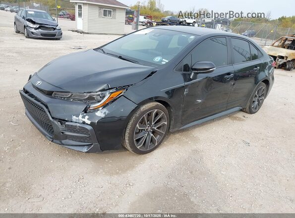 JTDS4RCE2LJ023884 2020 TOYOTA LL Черный Передняя левая четверть