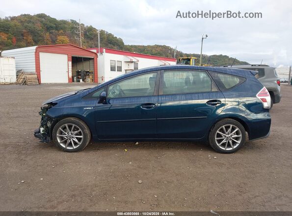 JTDZN3EU0HJ063675 2017 TOYOTA PRIUS V Blue 