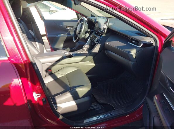 JTEAAAAH9NJ114507 2022 TOYOTA LE Red Widok wnętrza z przodu