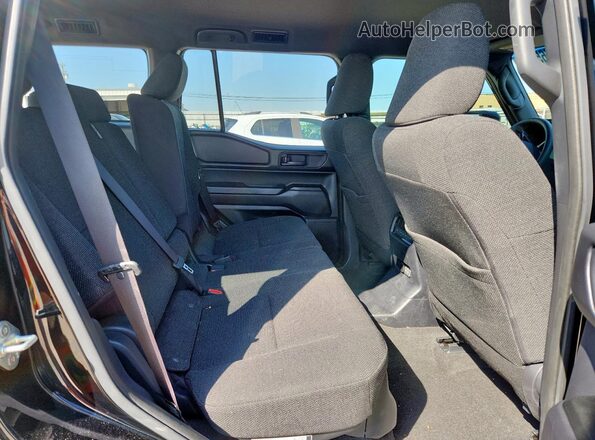 JTEABFAJ4RK005451 2024 TOYOTA LAND Black Widok tylnych siedzeń